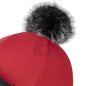 Housses de chapeau d'équitation de couleur unie, prix de gros abordable, marque privée, dernier design, taille personnalisée - Product Image 4