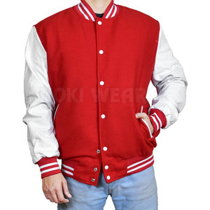 แจ็กเก็ตฤดูหนาวแบบเลตเตอร์แมนสำหรับผู้ชายมาใหม่ - Product Image 1