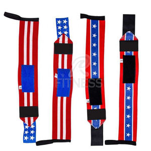 Custom Fitness Anti-<b>Slip</b> Protective Wrist Wraps Elasticated Neoprene Cotton for Weightlifting Gym Training Unisex - Product Image 3