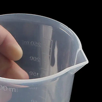 100ml 500ml 1000ml PP Tasse à mesurer Bécher Tasses Bécher en plastique avec germe