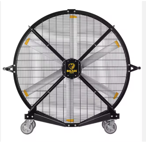 Ofertas válidas! Ventilador Industrial de Piso de 72 Pulgadas, Fuente de Alimentación de 120V, Uso Interior y Exterior, Alto Flujo de Aire - Product Image 4