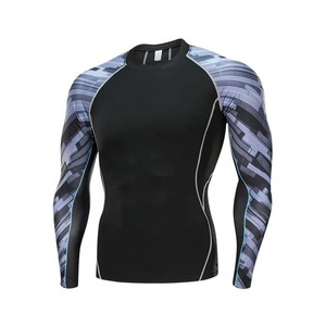 Diseño personalizado Hombres Rash Guard Venta caliente Hombres Rash Guard Mejor calidad Precio barato Hombres Rash Guard - Product Image 6