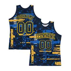 Camiseta de baloncesto para hombre totalmente personalizada, estilo perfecto, Venta caliente, tasa barata, mejor diseño, camiseta de baloncesto con peso ligero - Product Image 2