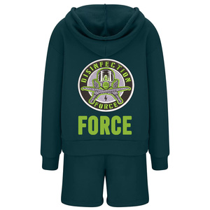 Pantalon de survêtement à capuche unisexe Jogger Sets Elastic Drawing Cargo Pants Tracksuits 2 Piece Sweatsuits for Girls Winter Essentials - Product Image 6