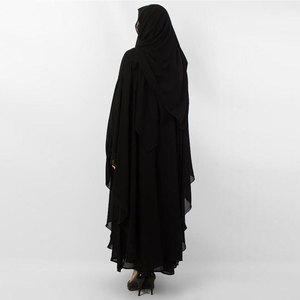 Jilbab Abaya ผู้หญิงมุสลิมสีพื้น,สินค้ามาใหม่ปี2022สวมใส่สบายระบายอากาศได้ดีสำหรับผู้หญิง Jilbab - Product Image 2