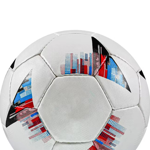 Ballon de football d'entraînement en cuir PU cousu à la machine de taille standard professionnelle en gros, logo personnalisé, poids officiel - Product Image 6