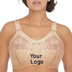 2024 Women's Plus Size Bra Openwork Adjustable Yoga Vest Sexy Seamless Wide Shoulder Strap Bra On Sale From Direct Factory BD