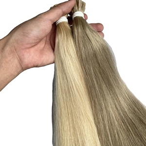 Extensiones de cabello de punta plana, cabello humano Remy virgen, doble punta plana, venta al por mayor - Product Image 2