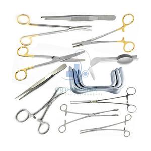 Instrumento de ginecología Bartholin Cyst Excision Instrument Set Fuente de alimentación manual Acero inoxidable - Product Image 2