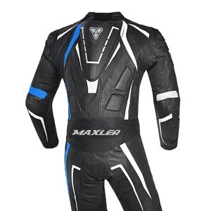 Combinaison de moto en cuir pour homme, coupe-vent, imperméable, grande taille, protection CE niveau 1, haute qualité, pour homme, avec faible MOQ - Product Image 4