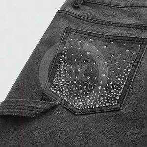 Shorts Bling pour hommes de haute qualité en taille adulte Shorts Bling personnalisés pour hommes hommes Design strass scintillant - Product Image 5
