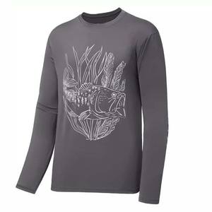 Maillot de pêche en polyester spandex à séchage rapide conçu sur mesure Ensemble de vêtements de sport en toile respirante avec protection solaire UPF 50 + - Product Image 4