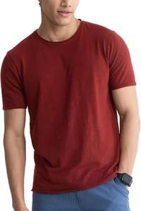 Camiseta lisa de algodón de alta calidad con cómodo diseño de cuello redondo en varios colores disponible a precio mayorista - Product Image 3