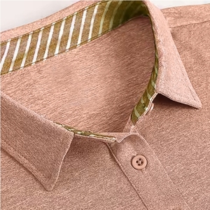 Camisetas de polo de alta calidad para hombre, ropa deportiva de patrón sólido ecológico de poliéster 100% en colores personalizados - Product Image 4