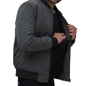 Veste bomber d'hiver pour homme personnalisable, décontractée, sportive, imperméable, réversible, à capuche, respirante, séchage rapide - Product Image 5