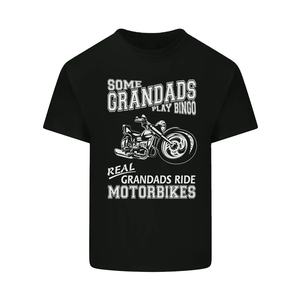 Camiseta informal de cuello redondo para hombre 100% algodón 200g tejido 1976 motocicleta impresa Camiseta de manga corta - Product Image 6