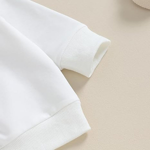 Conjuntos de chándales con capucha para invierno lisos y gruesos y cálidos de lana de algodón 430 GSM personalizados para niños al por mayor para invierno - Product Image 5