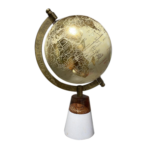 Diseño marino náutico Metal y esfera Náutica de madera Globo de metal para decoración del hogar y uso oficial - Product Image 4