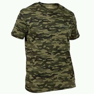 Camiseta de Camuflaje para Hombre, Manga Corta, Cuello Redondo, Secado Rápido, Corte Regular, Estampado, Ropa Casual para Exteriores - Product Image 2