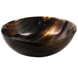 Bol de service décoratif de style américain en corne de buffle véritable de qualité supérieure, écologique, durable, pour les fêtes, à prix bas - Product Image 3