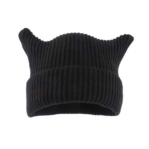Bonnet unisexe pour l'hiver et l'automne Dernier design Bonnets confortables et chauds Bonnets tricotés mignons Impression numérique Vente chaude - Product Image 4