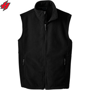 Chaleco de lana polar barato de fábrica al por mayor chaqueta sin mangas personalizada para invierno Chaleco de invierno para hombre con logotipo bordado personalizado - Product Image 1