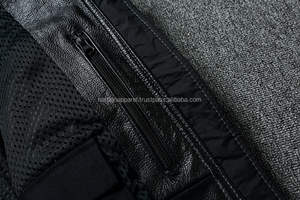 Nardon Apparel Otoño e Invierno Nueva chaqueta de cuero Chaqueta de cuero delgada Moda Venta al por mayor Chaqueta de cuero de motocicleta - Product Image 6