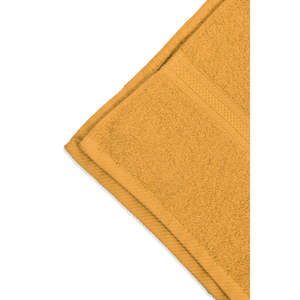Solid Mustard 100% Cotton Bath <b>Towel</b> 90 x 160 <b>Thick</b> Woven Hooded Plain Style for Home Baby <b>Beach</b> Use with Custom Logo - Product Image 1