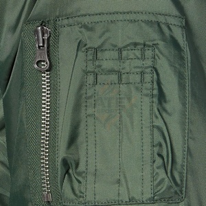 Custom Size Logo Stand Collar Bomber <b>Jacket</b> Chenille Patches Comfortable Embroidery <b>Flight</b> Baseball Letterman Front Custom Color - Product Image 6