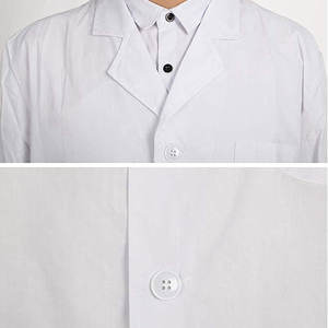 Bata de Laboratorio para Hombre, Elegante y Perfecta, de Manga Larga, para Hospital, Transpirable, Ligera, de Primera Calidad, Personalizable - Product Image 6