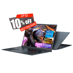 Ordinateur portable de jeu 15,6 pouces Windows 10 neuf, AMD Ryzen 9, 144 Hz, 16 Go de RAM, 512 Go SSD+HDD, Type C, prise US - Product Image 1