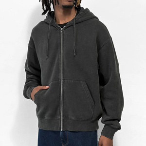 New Style Custom Design Heavyweight Premium Quality Winter <b>Men's</b> Embroidered <b>Pullover</b> Printed Pocket Fleece 100% Cotton - Product Image 1