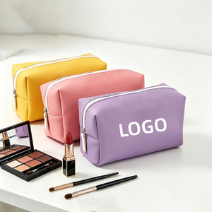 Pochette de toilette imperméable en néoprène, trousse de maquillage de voyage, organiseur de toilette avec fermeture éclair - Product Image 4