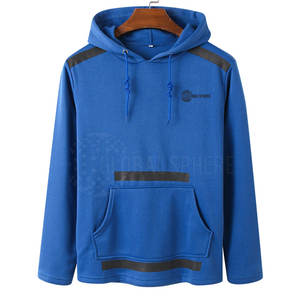 Sweats à capuche d'hiver élégants pour hommes avec col à motif solide unique Logo personnalisé Différentes couleurs Sweatshirts pour hommes Vêtements - Product Image 1