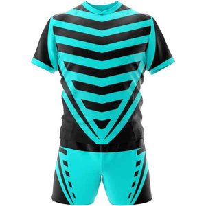 Conjuntos de Camisetas de Rugby de Nailon/Cachemira Transpirables con Diseño Personalizado y Logotipo de tu Equipo, Ecológicas, de Secado Rápido y Antibacterianas - Product Image 6