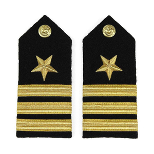 Nouveauté : épaulettes uniformes sur mesure, épaulettes de cérémonie, épaulettes de pilote, épaulettes de compagnie aérienne, rangs d'épaulettes en polyester/coton - Product Image 6