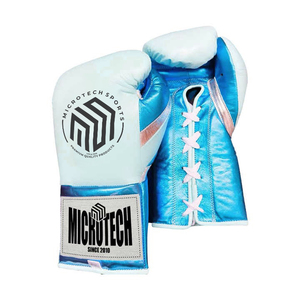 Gants de boxe sportifs professionnels avec logo personnalisé Gants d'entraînement en cuir de nouvelle conception pour une utilisation en extérieur - Product Image 3