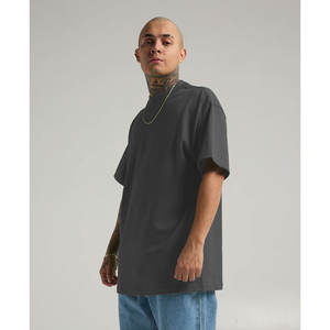 Camiseta de algodón puro con estampado gráfico de gran tamaño, camisetas para hombre, Camiseta holgada de marca con hombros caídos para hombre - Product Image 4