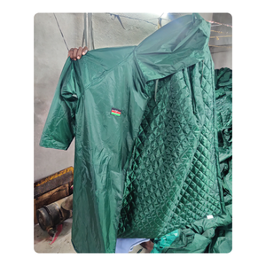 Ropa impermeable de PVC desechable con logotipo personalizado para adultos, venta al por mayor, lluvia de seguridad impermeable para poncho para protección al aire libre para acampar - Product Image 1
