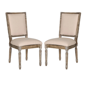 เก้าอี้รับประทานอาหารหนังคุณภาพสูงพร้อมกรอบไม้เนื้อแข็งเพื่อความทนทานและความสง่างามใน1212534 - Product Image 3