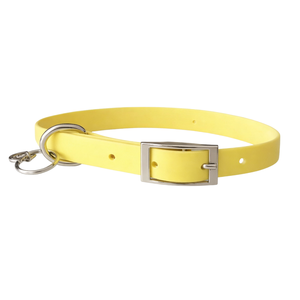 Collier pour chien imperméable, réglable, en PVC, avec boucle en métal et anneau en D pour chiens de petite et moyenne taille - Product Image 5