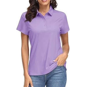 Camisa de Golf de la Mejor Calidad para Mujer, Informal, de Tela Oxford, Transpirable, 100% Algodón, Color Personalizado, Diseño en Blanco - Product Image 1