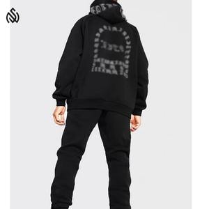 Fabricant de survêtements pour hommes à prix abordable, coupe ajustée, style unique, vêtements d'extérieur pour hommes, ensemble deux pièces avec strass, survêtements - Product Image 4