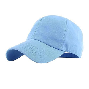 หมวกเบสบอล6แผงวัสดุสำหรับทุกเพศดีไซน์เรียบ - Product Image 3