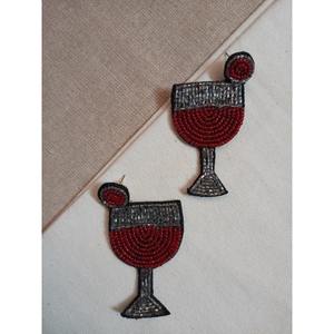 Gran oferta de pendientes de cuentas personalizados para mujer, joyería elegante hecha a mano, Ideal para regalos y ventas de boutique disponibles para la venta - Product Image 2