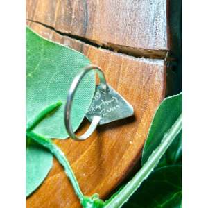 Anillo Zuni Hecho a Mano con Ópalo y Plata de Ley, Chapado en Oro Rosa, Talla 7.5, Engaste Invisible, Chapado en Oro de 18K, Ideal para Regalo - Product Image 4