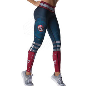 Yoga Gym Wear Mujeres Levantamiento de pesas Leggings Deportes 100% Algodón Compresión Medias sin costuras Mujer Leggings - Product Image 4