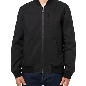 Nouvelle arrivée Veste bomber d'hiver pour homme, coupe slim, en crochet, manches longues, décontractée, personnalisable, vente en gros, rembourrage en coton, respirante, lavée - Product Image 6