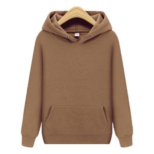 OEM Sweat-shirt avec logo brodé imprimé sur mesure Sweat-shirt avec plaque lumineuse Sweat-shirt de couleur unie pour hommes et femmes Sweat-shirt à capuche décontracté et ample - Product Image 4