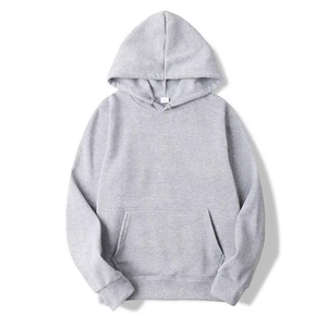 Polaire vierge mode sweats à capuche hommes pull en gros sweat à capuche unisexe pas cher solide à capuche - Product Image 4